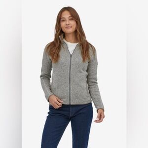 Women’s Gray Patagonia Zip Up Jacket